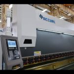 4 Axis CNC tekan rem mesin 175 ton x 4000mm CNC mahkota bermotor