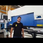 6-Axis CNC press brake euro pro B32135 dengan sistem penjepitan wila melalui pelanggan Australia