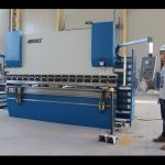 CE 2 sumbu CNC tekan rem 130Tx3200 E200 NC sistem kontrol NC mesin press rem