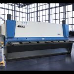 Hidrolik guillotine geser mesin MS8 8x4000mm dengan Jerman ELGO P40T layar sentuh CNC