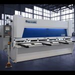 Master gunting guillotine hidrolik MS8 3206 dengan ELGO P40T layar sentuh sistem CNC