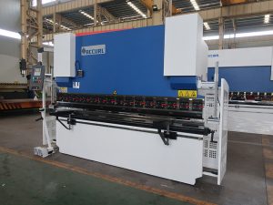 WC67Y tekan rem hidrolik, tembaga mesin bending busbar, cnc mesin bending