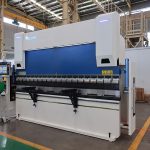 alat las tahan lama 80T / 3200mm udara pompa panas suhu tinggi tekan rem dengan DA66T sistem controly