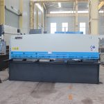 presisi tinggi QC11y-16 * 6000 mesin geser hidrolik tipe guillotine