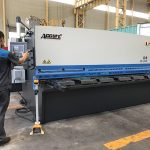 lembaran hidrolik mesin pelat geser besi, NC mesin lembaran logam geser