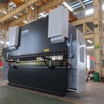 cnc hidrolik servo hidrolik stainless steel pelat baja besi nc press rem mesin bending lipat